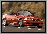 Cabrio, Czerwone, Bmw M3