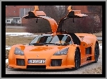 Gumpert Apollo, Drzwi, Pomarańczowy, Unoszone